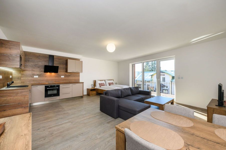 Apartmány Javorská v Železné Rudě - interiéry